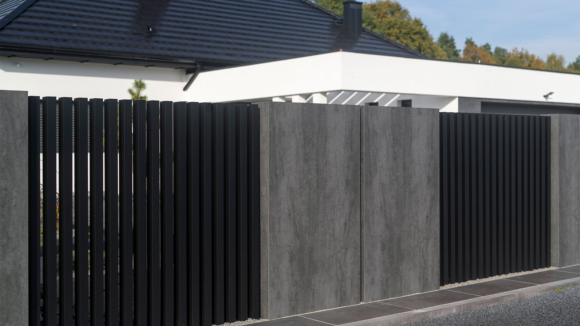 image of residential fence